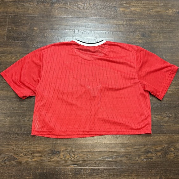 Ultra Game Women's‎ Chicago Bulls NBA Jersey Crop Top Embroidered Sz XL RED - Picture 4 of 4